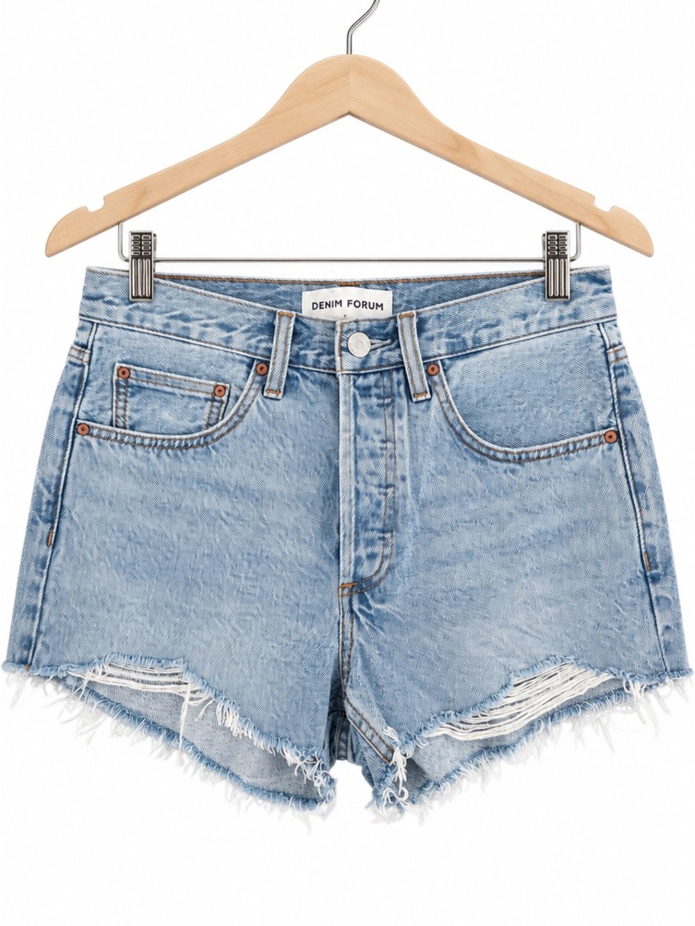 Denim Forum The '90s Vintage Hi-Rise Mini
Denim Short